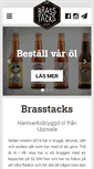 Mobile Screenshot of brasstacksbrewing.com